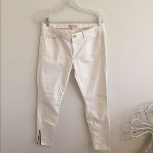 Banana Republic White Denim